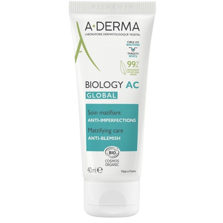 A-Derma Biology AC Global Trattamento Opacizzante Anti Imperfezioni 40 ml