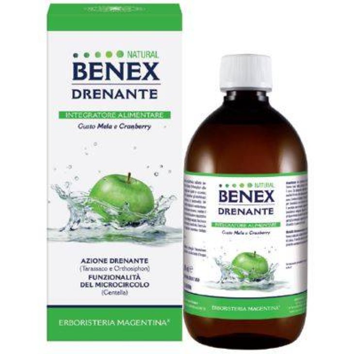 Erboristeria Magentina Natural Benex Drenante e Anticellulite 500 ml