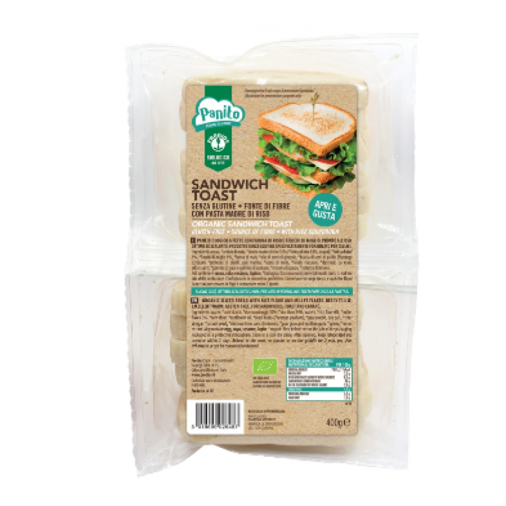 Probios Pane Sandwich Toast Senza Glutine 400 grammi