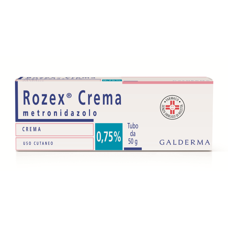 Rozex Emulsione Cutanea 0,75% per Ridurre Rosacea 50 grammi