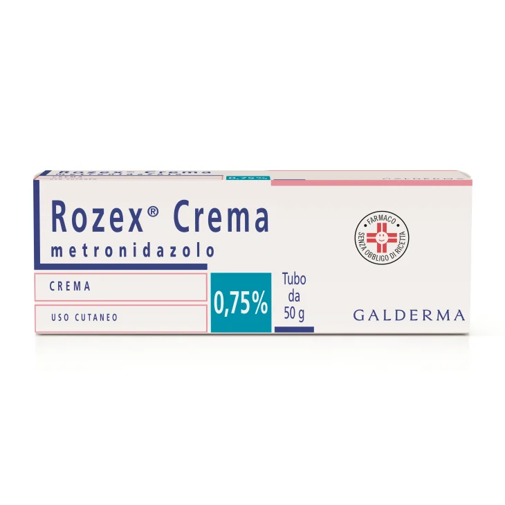 Rozex Emulsione Cutanea 0,75% per Ridurre Rosacea 50 grammi