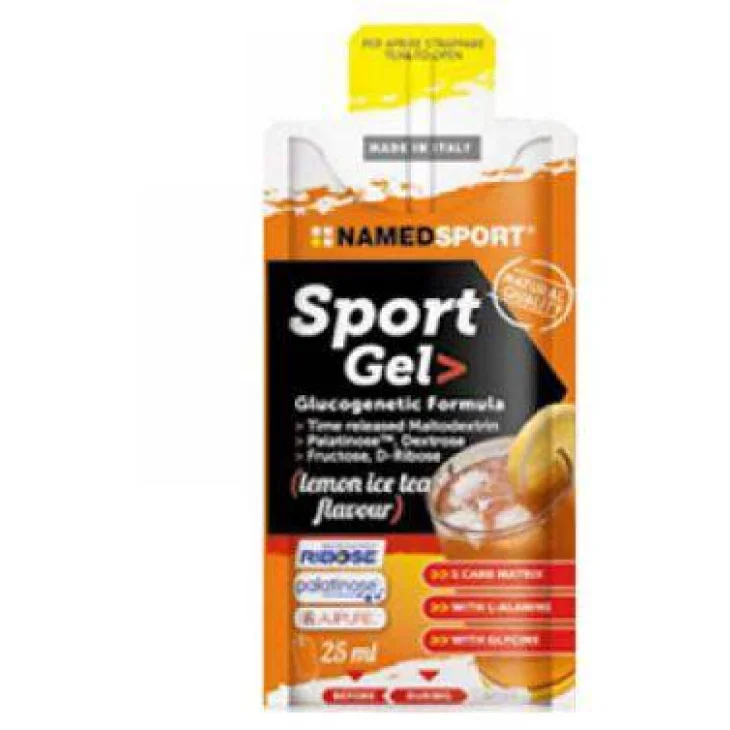 Named Sport Gel Sport Lemon Ice Tea Gel Energetico per Sportivi 25 ml