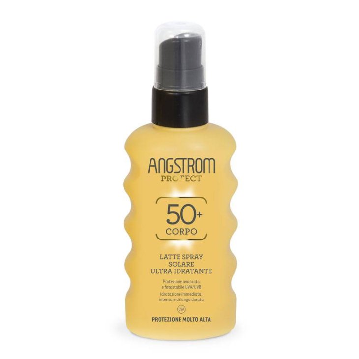 Angstrom Protect Latte Solare Spray SPF50+ Ultra Idratante Corpo 150 ml
