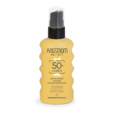 Angstrom Protect Latte Solare Spray SPF50+ Ultra Idratante Corpo 150 ml