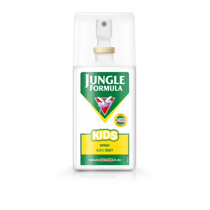 Jungle Formula Kids Spray 9,5% Deet Antizanzare per Bambini 75 ml