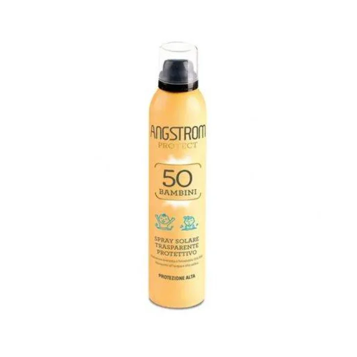 Angstrom Kids Mousse Latte Solare Bambini SPF50 Viso 150 ml