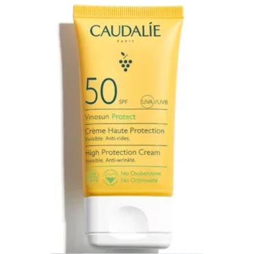 Caudalie Vinosun Protect Crema Viso ad Alta Protezione SPF50 50 ml