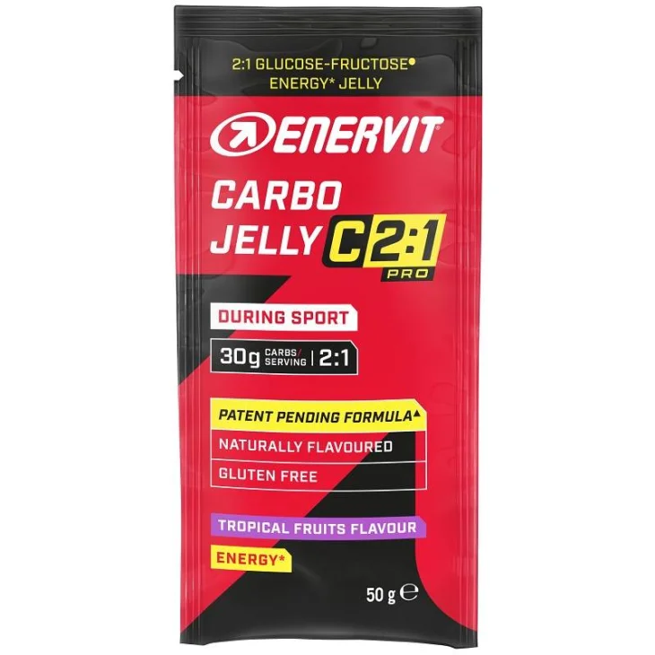 Enervit C2:1 Carbo Jelly Gel Energizzante per Sportivi 50 g
