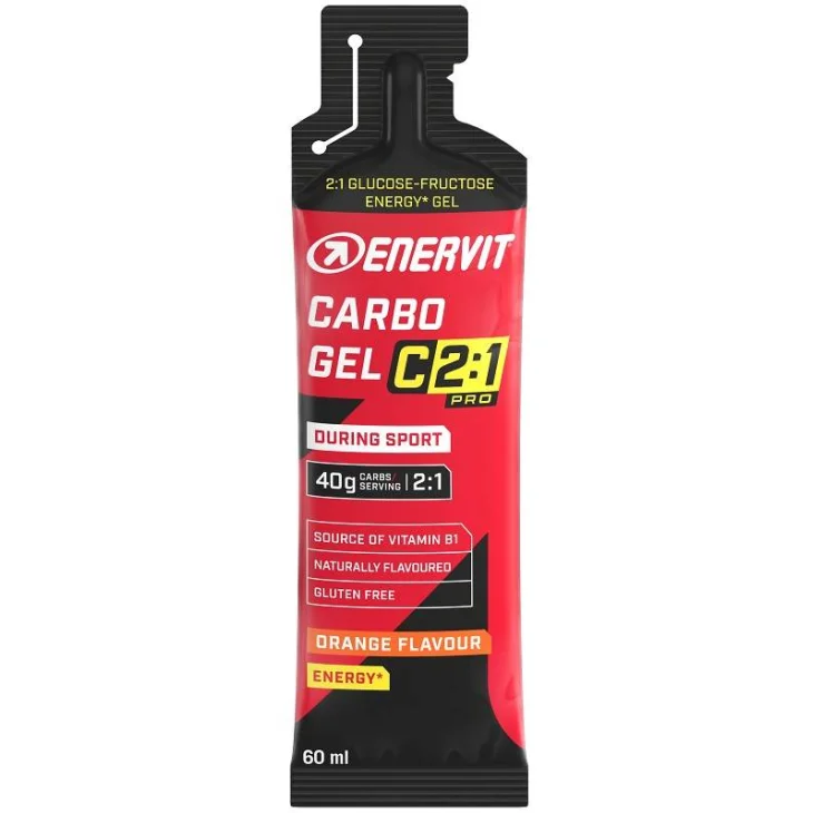 Enervit C2:1 Pro Carbo Gel Energetico Gusto Arancia 60 ml