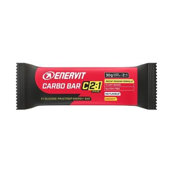 Enervit C2:1 Carbo BAR No Flavour Barretta Energetica Senza Sapore 45 g