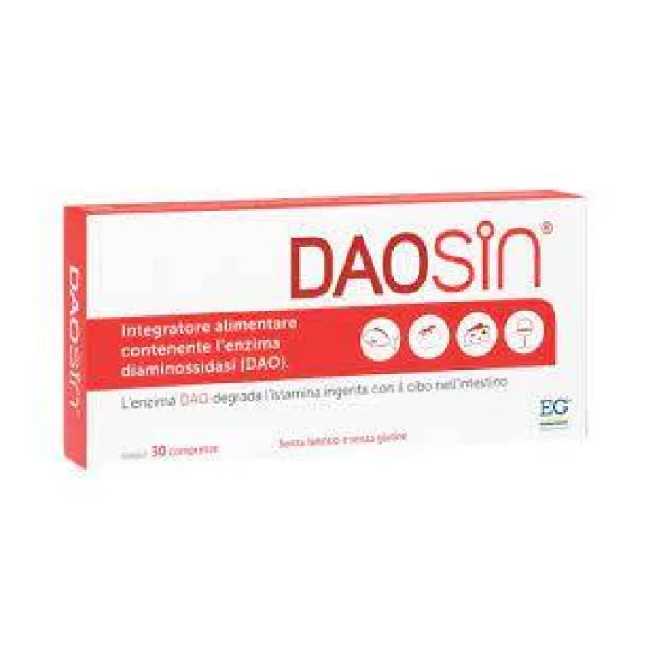 Daosin Integratore per Intolleranze Alimentari 30 capsule