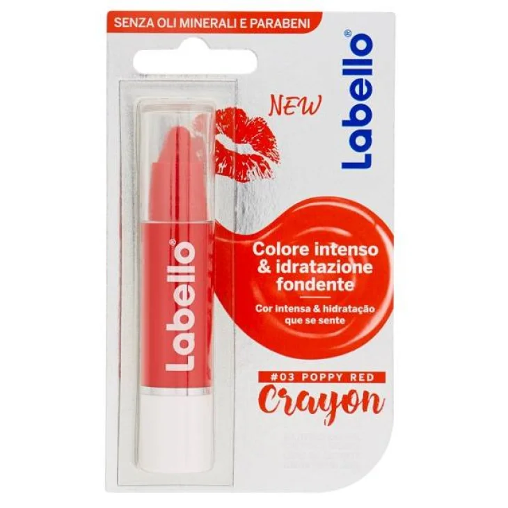 Labello Crayon Poppy Red Lipstick 3g