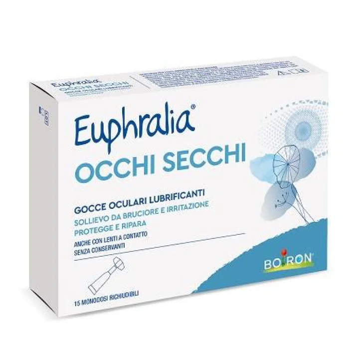 Boiron Euphralia Occhi Secchi Gocce oculari 15 Monodose