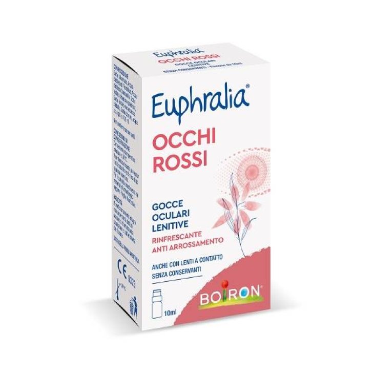 Boiron Euphralia Collirio Occhi Rossi Gocce Oculari Lenitive 10 ml