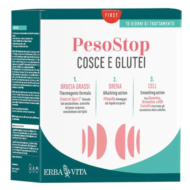 Erba Vita PesoStop Kit Cosce e Glutei 15 giorni di trattamento