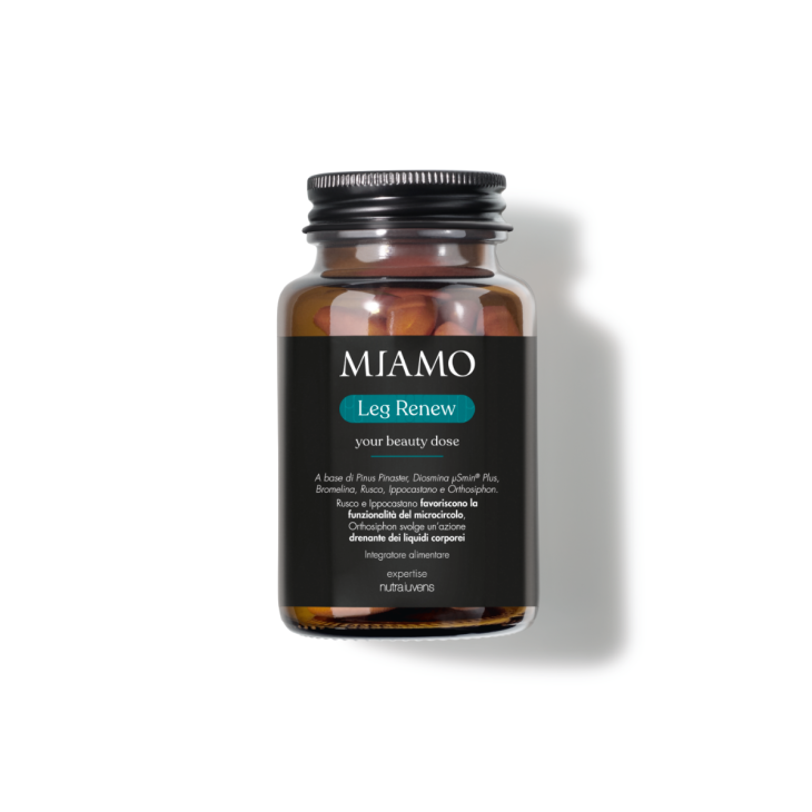 Miamo Leg Renew Integratore per il Benessere delle Gambe 30 compresse