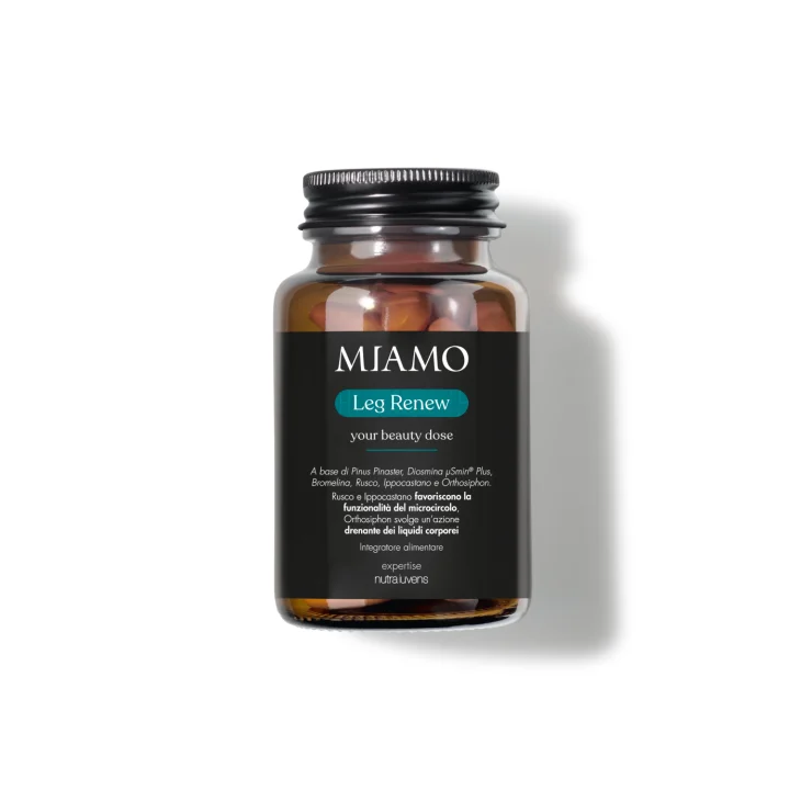 Miamo Leg Renew Integratore per il Benessere delle Gambe 30 compresse