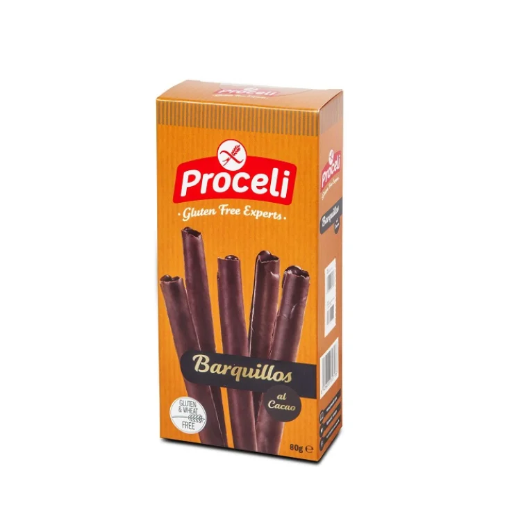 Proceli Bastoncini Wafer Cioccolato 80 G