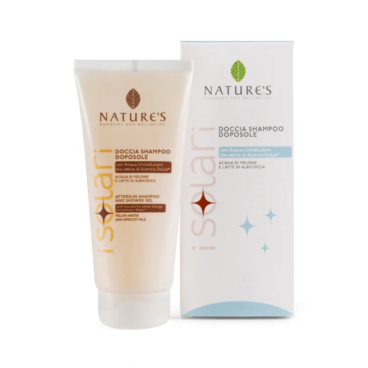 Nature's iSolari Doccia Shampoo Doposole Melone&Albicocca 200 ml