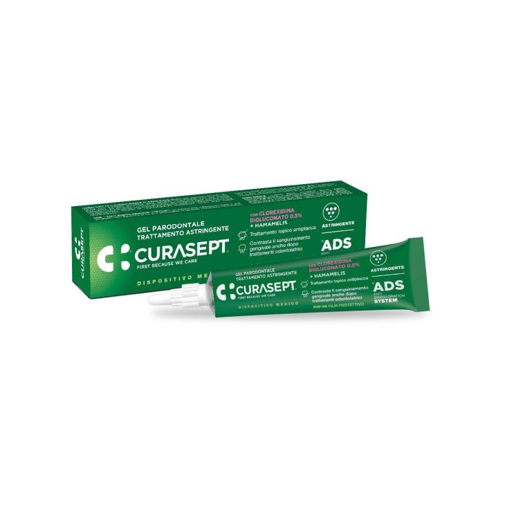 Curasept Gel Parodontale ADS DNA Trattamento Astringente Anti-Placca 30 ml