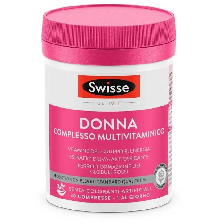 Swisse Multivitaminico Donna Integratore Vitaminico 30 compresse