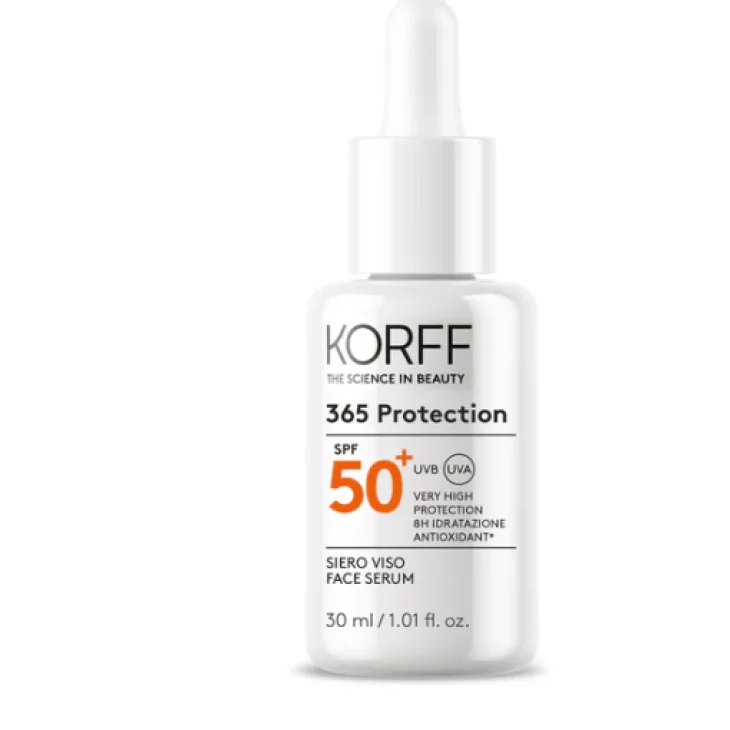 Korff 365 Protection Siero Viso Antiossidante Alta Protezione SPF50+ 30ml