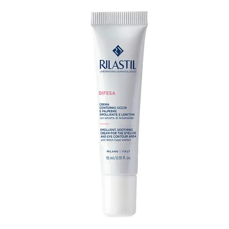 Rilastil Difesa Crema Contorno Occhi e Palpebre Emolliente e Lenitiva 15 ml