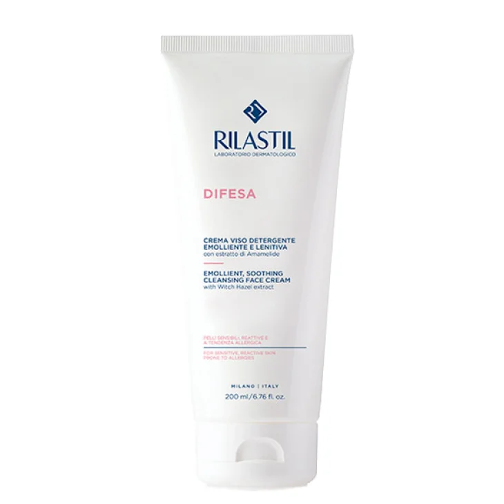 Rilastil Difesa Crema Viso Detergente Emolliente e Lenitiva 200 ml