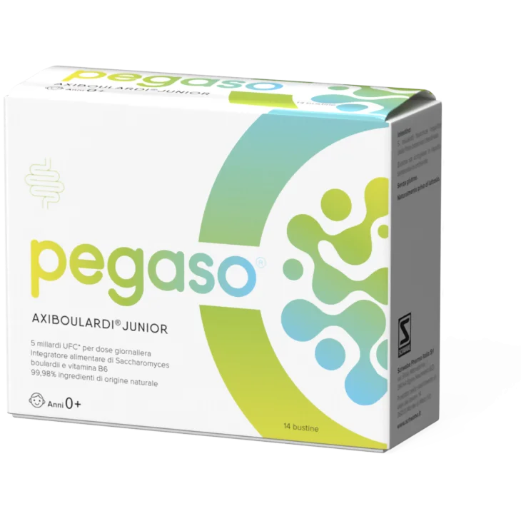 Pegaso Axiboulardi Junior Integratore per il Benessere Intestinale dei Bambini 14 bustine
