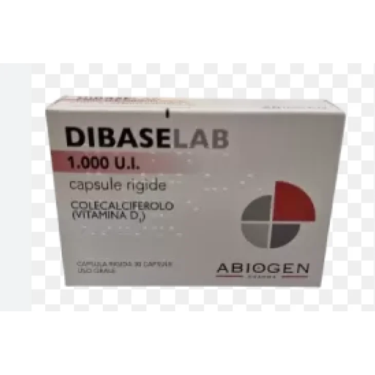 Abiogen Pharma Dibaselab 30 Capsule 1.000 Unita' Internazionali