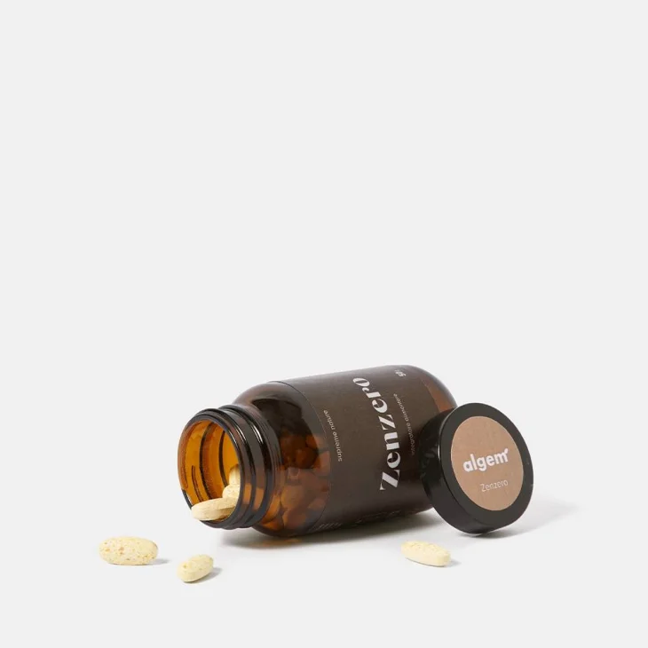 Algem Natura Supreme Zenzero Integratore per la Digestione 50 compresse