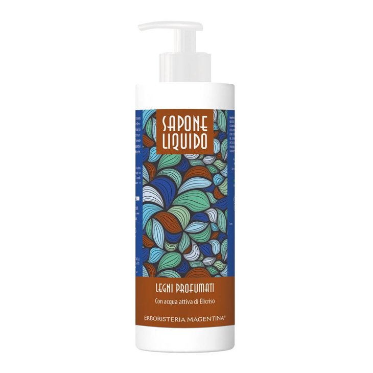 Erboristeria Magentina Sapone Liquido per Mani e Corpo Legni Profumati 250 ml