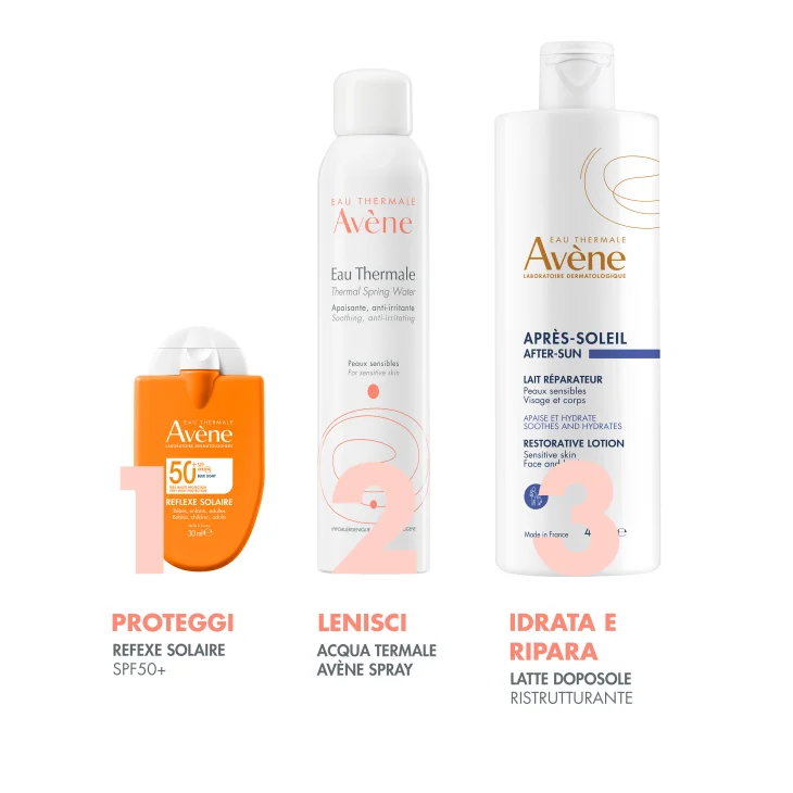 Avène Eau Thermale Reflexe Solaire SPF50+ Protezione Solare per Bebè Bambini e Adulti 30 ml Avène Eau Thermale Reflexe Solaire SPF50+ Protezione Solare per Bebè Bambini e Adulti 30 ml