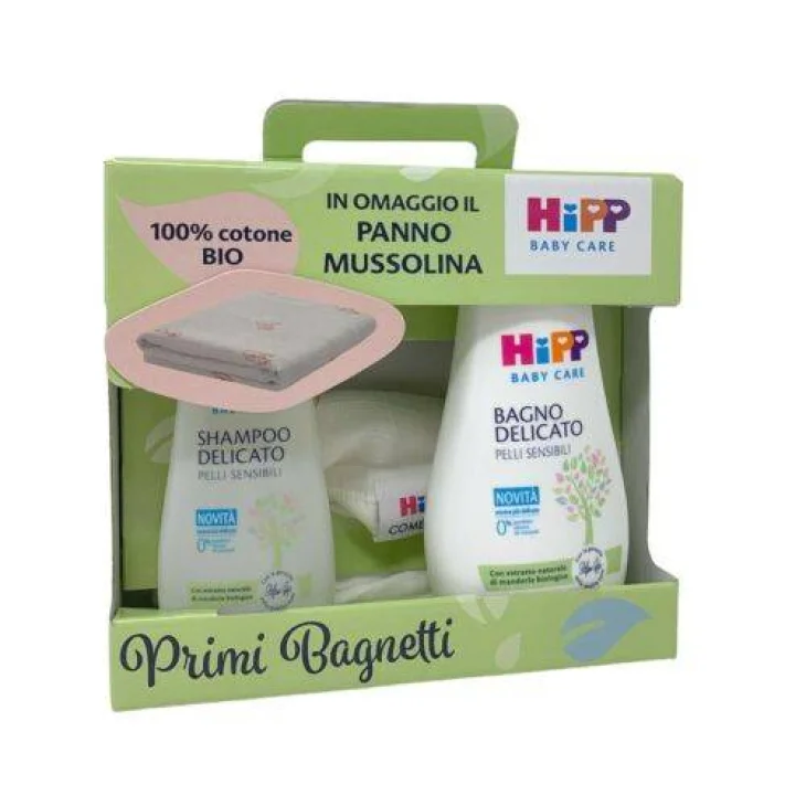 Hipp Cofanetto Mussolina per l'Igiene dei Bambini