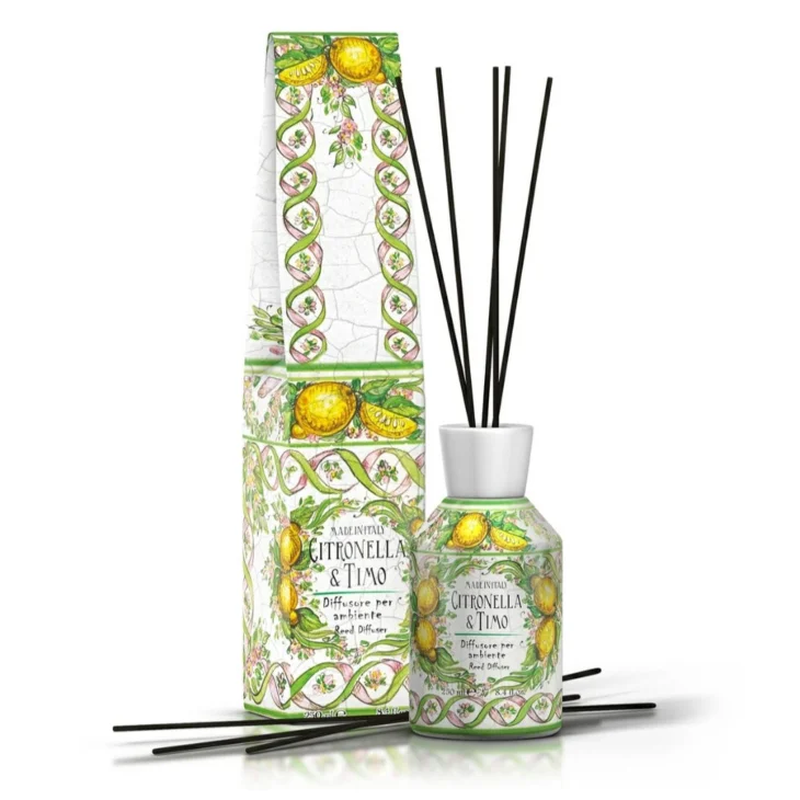Le Maioliche Diffusore per Ambiente Citronella & Timo 250 ml