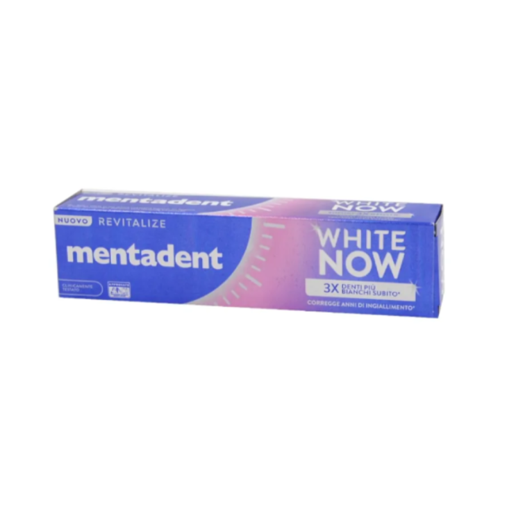 Mentadent White Now Revitalize Dentifricio Sbiancante 75 ml