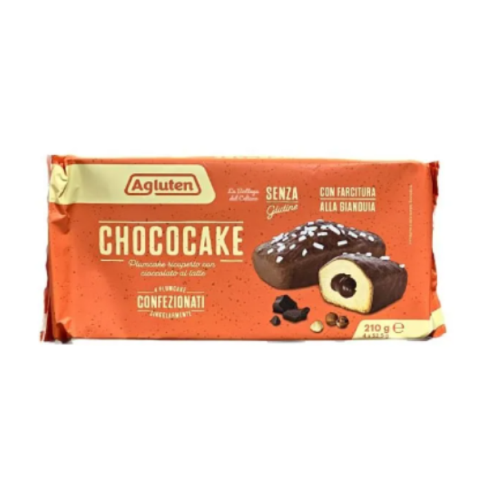 Agluten Chococake Plumcake al Cioccolato Senza Glutine 210 g