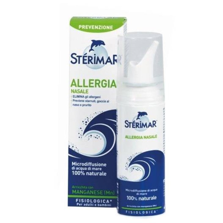 Laboratori Balducci Sterimar MN Allergia Spray Nasale Soluzione Fisiologica 50 ml