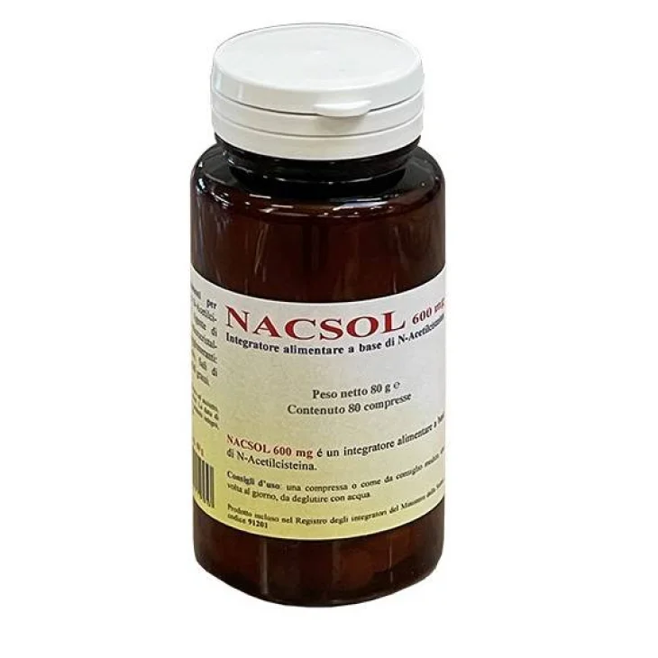 Herboplanet Nacsol Integratore Antiossidante 80 compresse