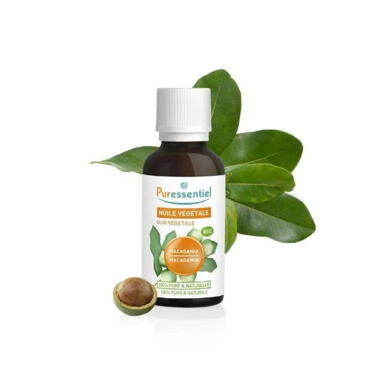 Puressentiel Olio Vegetale di Macadamia 100% Puro e Naturale 50 ml