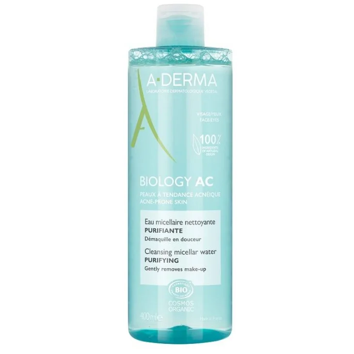 A-Derma Biology AC Acqua Micellare Detergente Purificante 400 ml