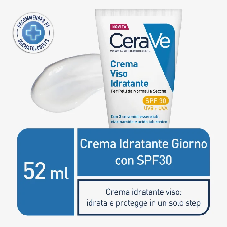 Cerave Crema Viso Giorno Idratante Protettiva SPF30 52 ml