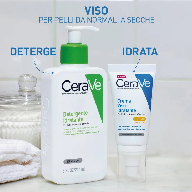 Cerave Crema Viso Giorno Idratante Protettiva SPF30 52 ml