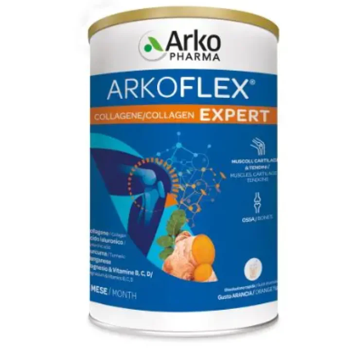 Arkopharma Arkoflex Expert Collagene Integratore per il Benessere di Ossa ed Articolazioni 390 g