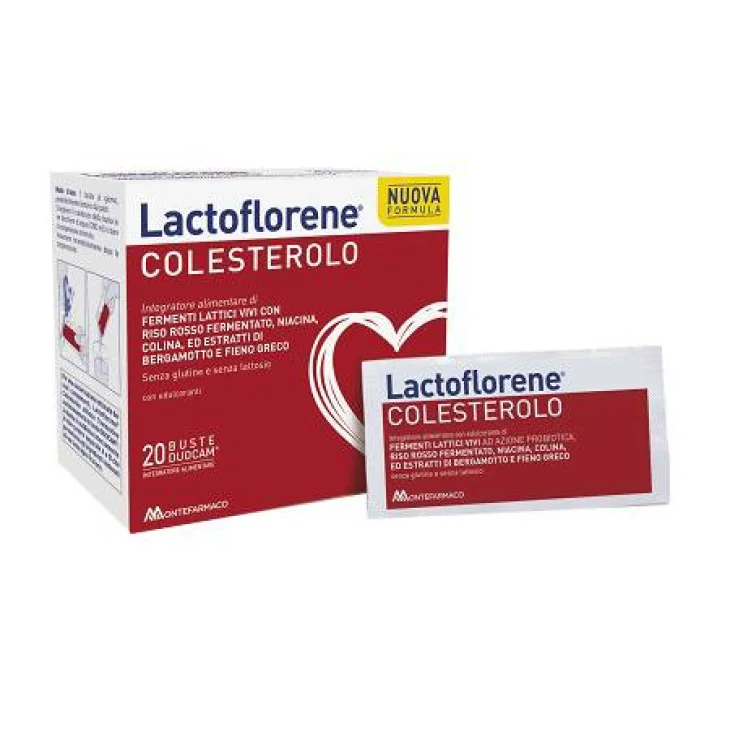 Lactoflorene Colesterolo Integratore per il colesterolo 20 bustine