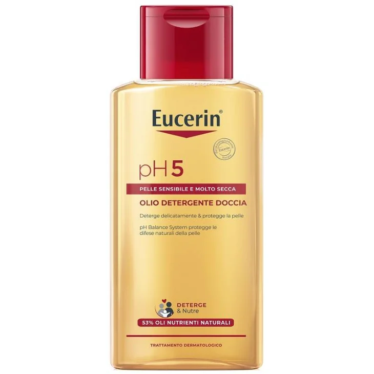Eucerin PH5 Olio Detergente Doccia per Pelle Secca e Sensibile 200 ml