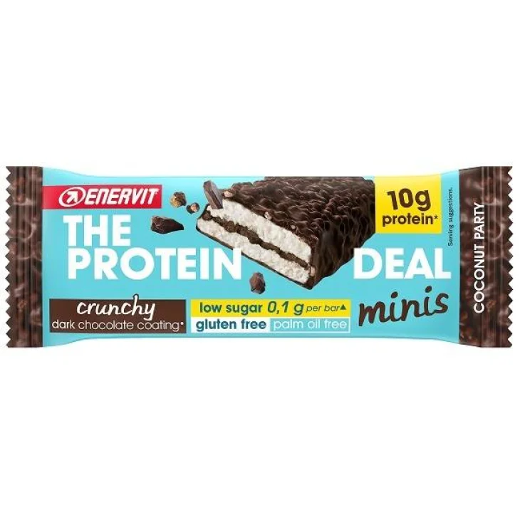 Enervit The Protein Deal Bar Coconut Barretta Proteica Low Sugar 55 g