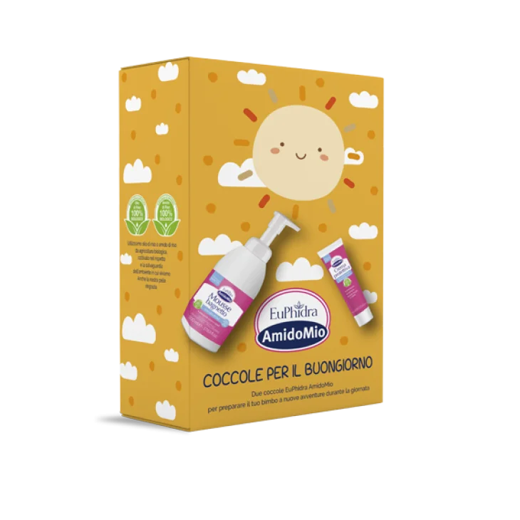 Euphidra Box AmidoMio Coccole Buongiorno per la Protezione e la Detersione della Pelle dei Bambini