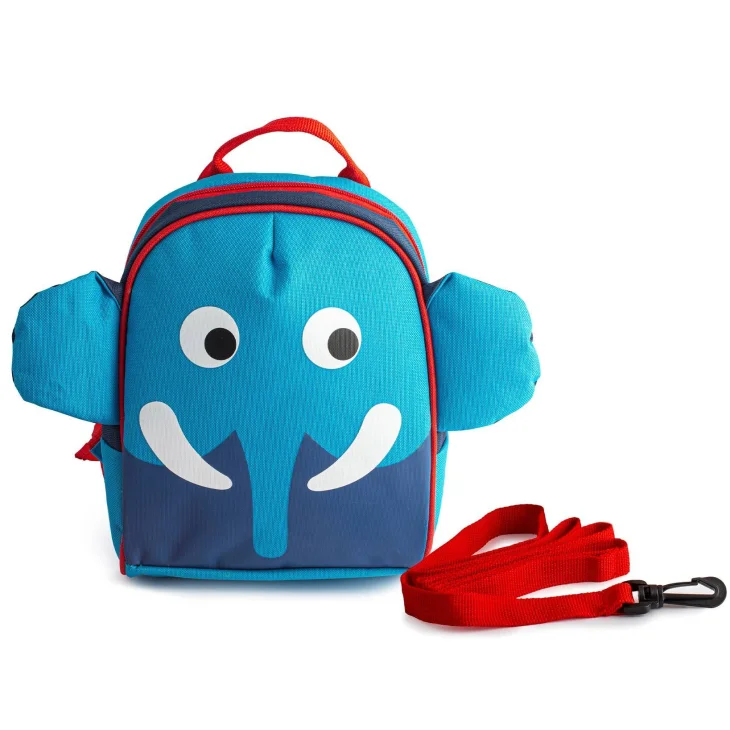 Lulabi Zainetto per Bambini in Poliestere Elefante