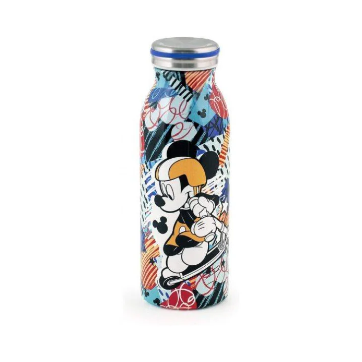Lulabi Borraccia Termica Inox Mickey per Bambini